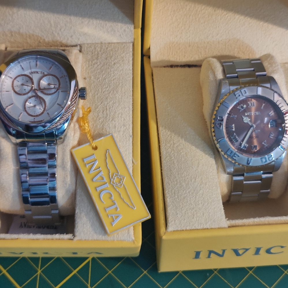 Invicta bolt #31223 and Invicta Angel #14362 SOLD